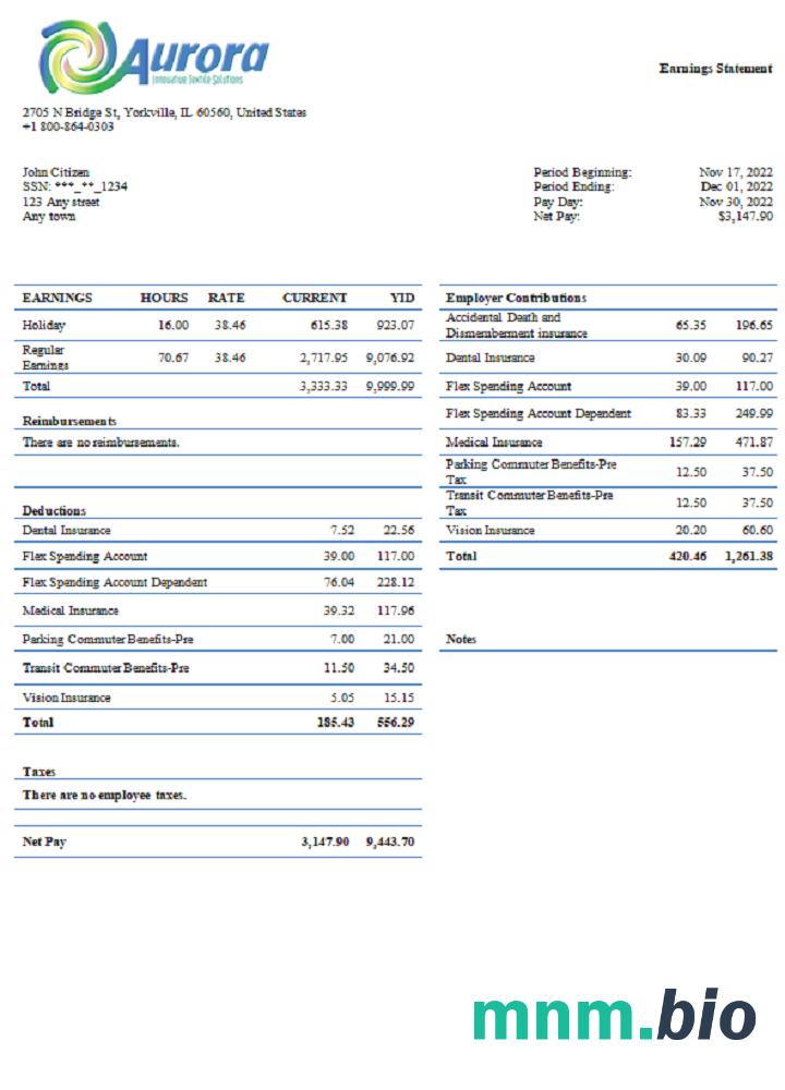 Aurora Specialty Textiles Group z USA